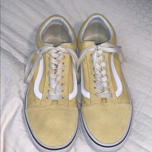 Rare Yellow Old School Vans